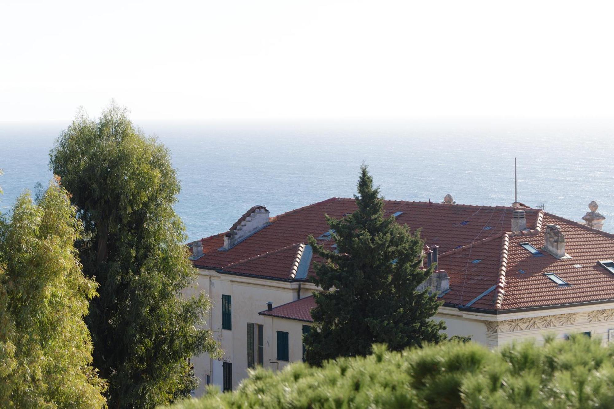 282 - Casa Boscobello, Terrazzo Vista Mare E Parcheggio Privato A 15 Minuti A Piedi Dal Teatro Ariston San Remo Exterior foto