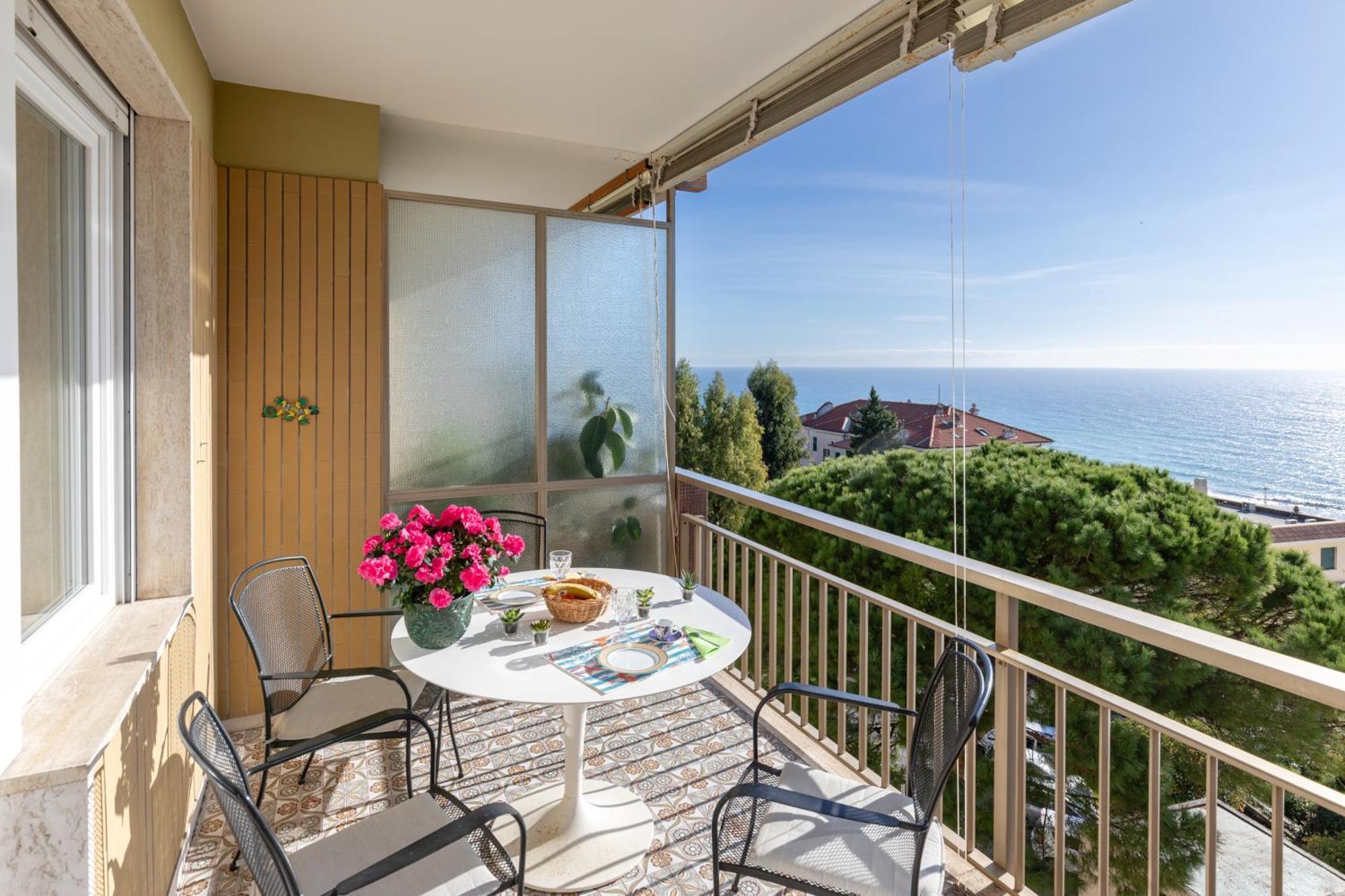 282 - Casa Boscobello, Terrazzo Vista Mare E Parcheggio Privato A 15 Minuti A Piedi Dal Teatro Ariston San Remo Exterior foto